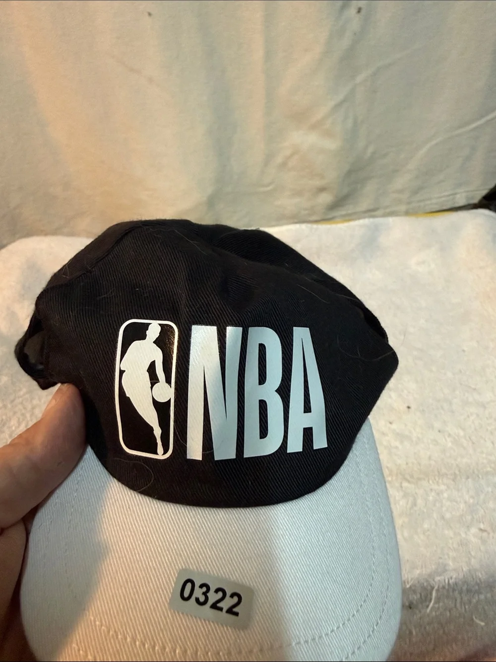 NBA Pets Black and White Cap with Yellow Plush Pineapple Neck Pillow